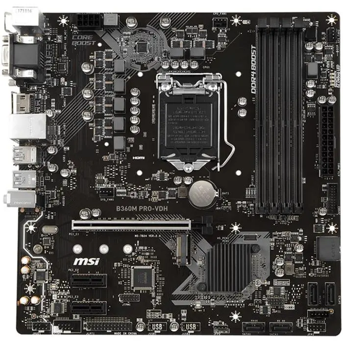 MSI B360M PRO-VDH LGA 1151 Motherboard -gallery-10