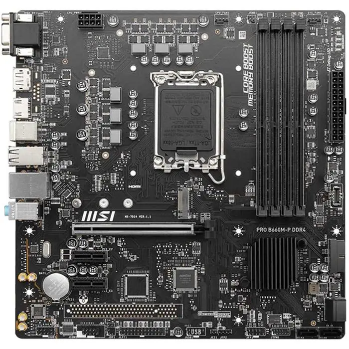 مادربرد ام اس آی مدل MSI PRO B660M-P DDR4 -gallery-9