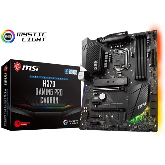 مادربورد ام اس آی مدل H370 Gaming Pro Carbon -gallery-6