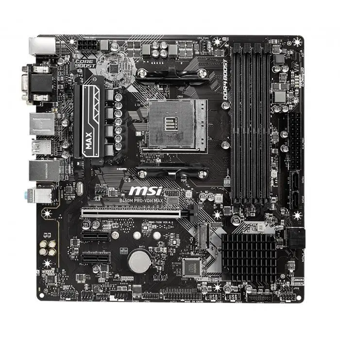 مادربرد ام اس آی مدل B450M PRO-VDH MAX -gallery-2