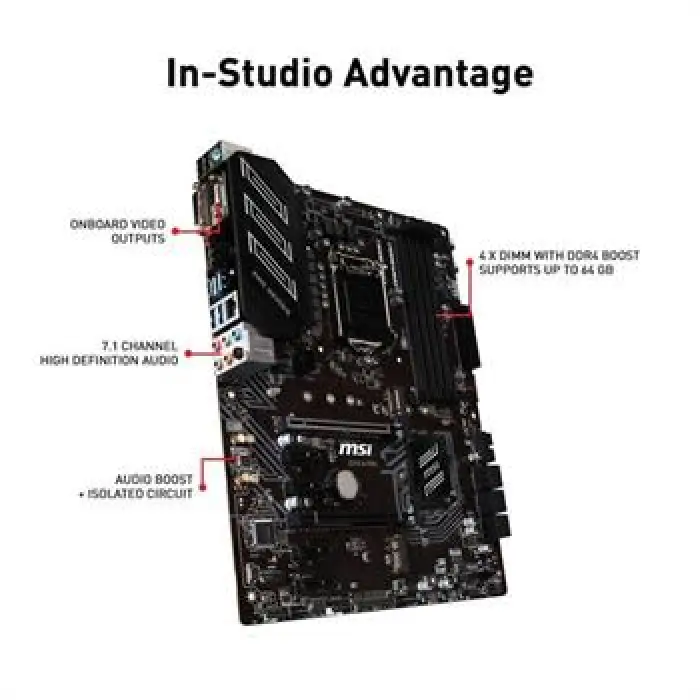 مادربرد ام اس ای Z390-A PRO -gallery-2