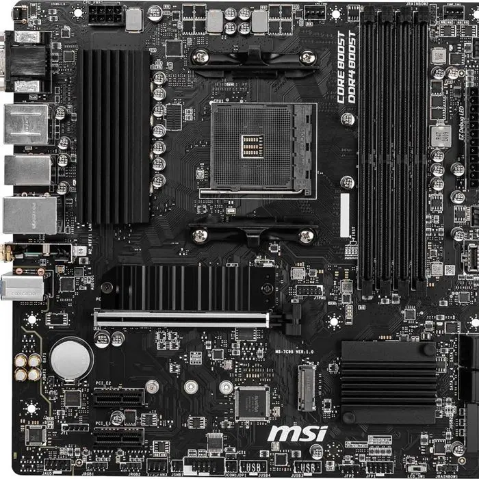 مادربرد ام اس آی مدل B550M PRO DDR4 سوکت AM4 -gallery-4