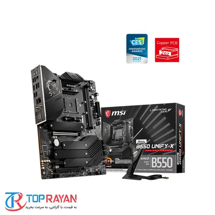 مادربرد ام اس آی مدل MEG B550 UNIFY-X سوکت AM4 -gallery-9