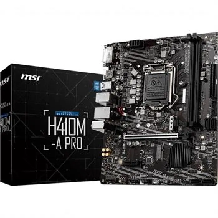 مادربرد ام اس آی مدل H410M-A PRO سوکت 1200 -gallery-1