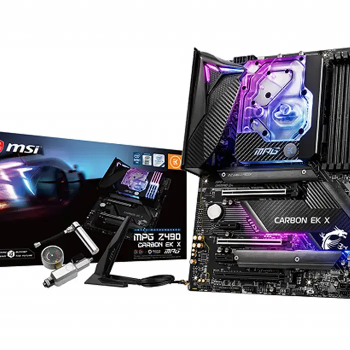 مادربرد ام اس آی مدل MPG Z490 CARBON EK X سوکت 1200 -gallery-4