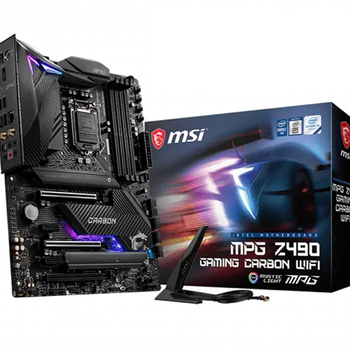 مادربرد ام اس آی مدل MPG Z490 GAMING CARBON WIFI سوکت 1200 -gallery-4