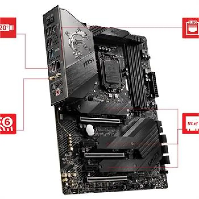 مادربرد ام اس آی مدل MEG Z490 UNIFY سوکت 1200 -gallery-2
