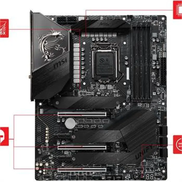 مادربرد ام اس آی مدل MEG Z490 UNIFY سوکت 1200 -gallery-3