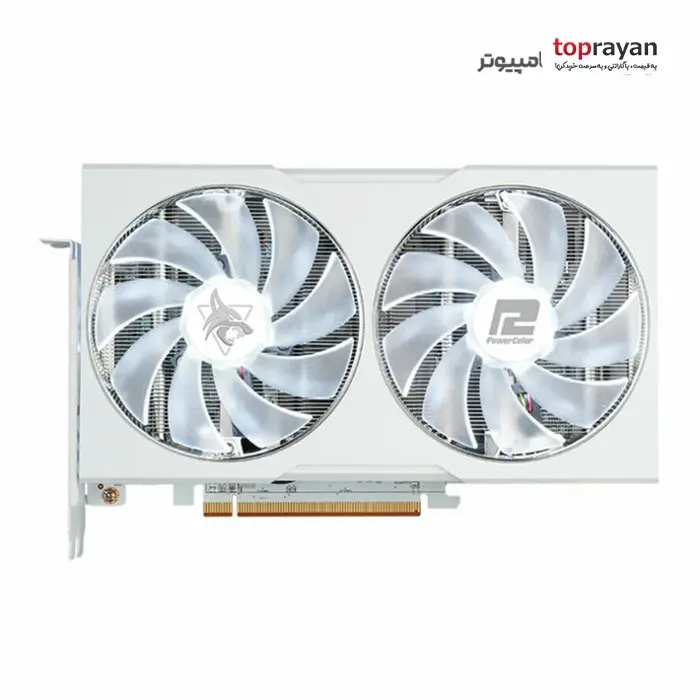 کارت گرافیک پاور کالر PowerColor Hellhound Spectral White Radeon RX 6650 XT 8GB -gallery-7