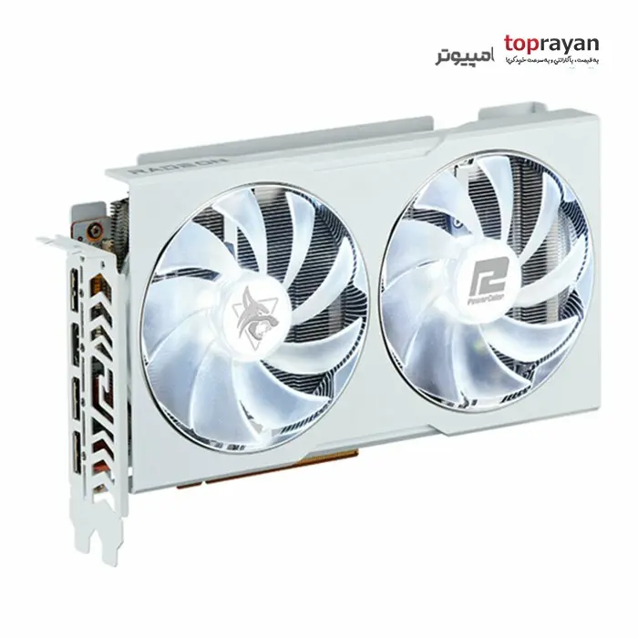 کارت گرافیک پاور کالر PowerColor Hellhound Spectral White Radeon RX 6650 XT 8GB -gallery-8