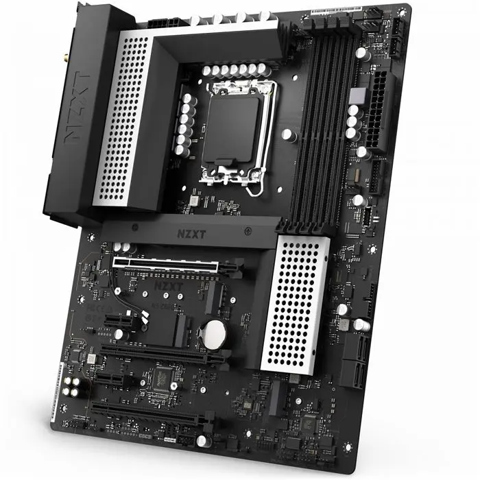 مادربرد ان زی ایکس تی NZXT N5 Z690 Matte White DDR4 -gallery-5
