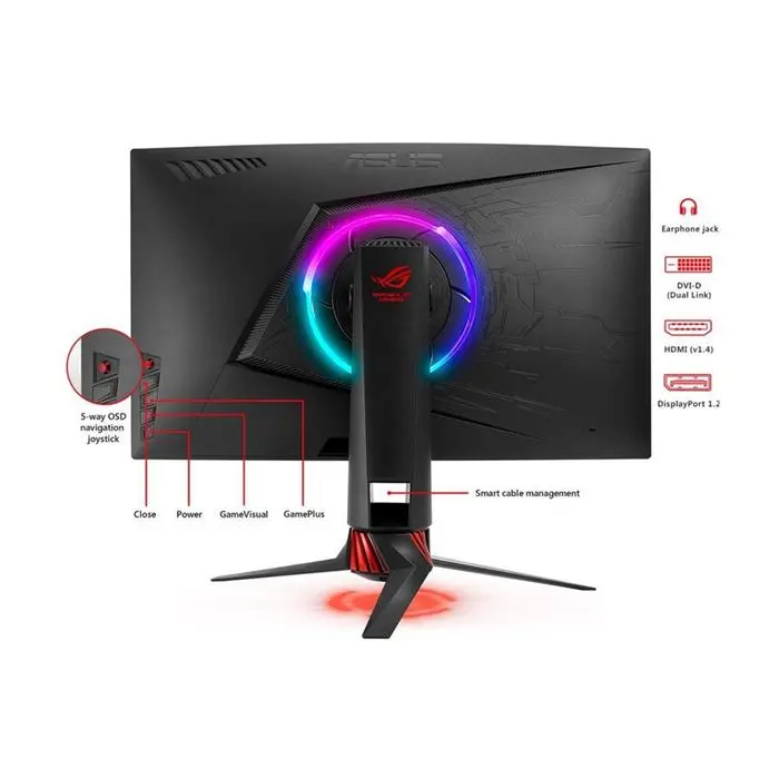 مانیتور ایسوس فول اچ دی رگ استریکس ایکس جی27وی کیو وی ای منحنی گیمینگ -gallery-5