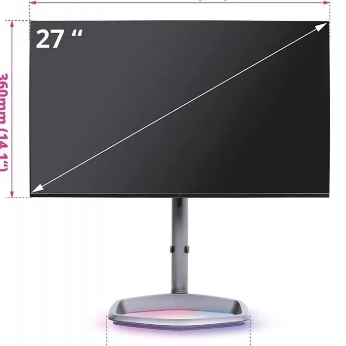 مانیتور گیمینگ 27 اینچ فلت کولرمستر مدل GM27 FQS ARGB -gallery-10