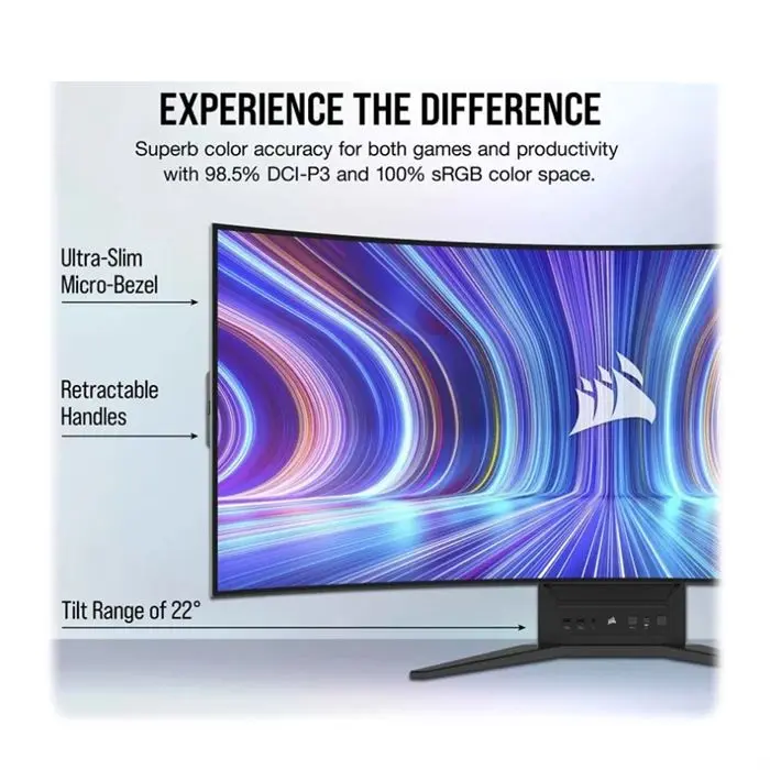 مانیتور خمیده گیمینگ 45 اینچ کورسیر XENEON FLEX 45WQHD240 -gallery-11