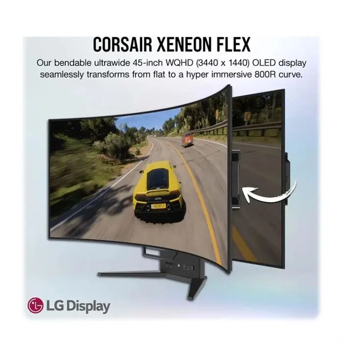 مانیتور خمیده گیمینگ 45 اینچ کورسیر XENEON FLEX 45WQHD240 -gallery-12