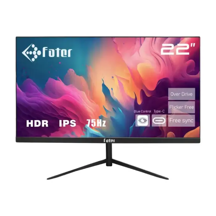 مانیتور اداری 22 اینچ فاطر مدل F22-075B3 Black -gallery-5