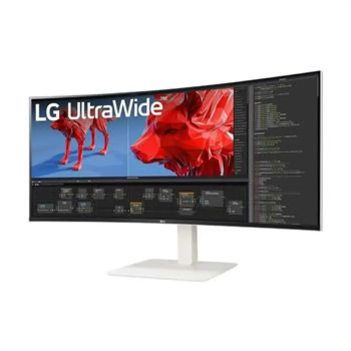 مانیتور 38 اینچ خمیده ال جی مدل UltraWide 38WR85QC-W -gallery-1