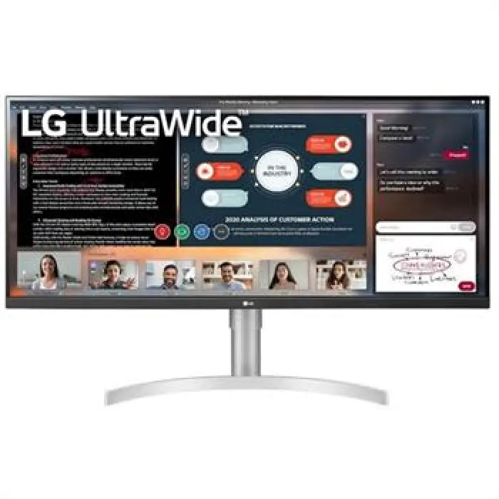 مانیتور طراحی و دیزاین ال جی Monitor Design LG 34WN650 سایز 34 اینچ -gallery-2
