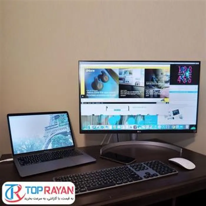مانیتور ال جی مدل 27UL650-W سایز 27 اینچ -gallery-4