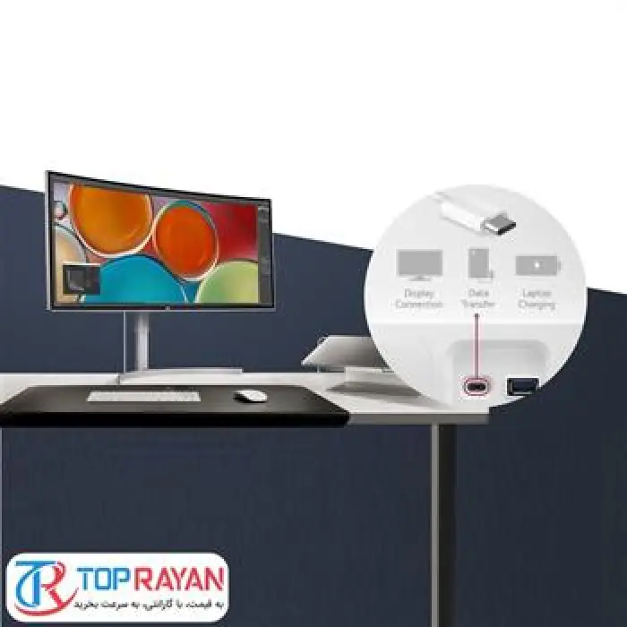 مانیتور ال جی سایز 38 اینچ مدل 38WK95C-W -gallery-18