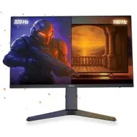 hkc mg27h13u160 27inch 1ms fast ips 4k 160hz 320hz flat gaming monitor