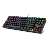 redragon kumara k552 black blue switch gaming keyboard