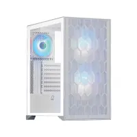 tsco gc4508 thunderwave white gaming computer case