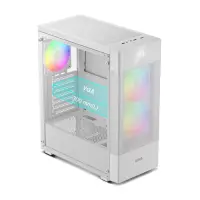 gamdias aura gc5 elite argb white mid tower case
