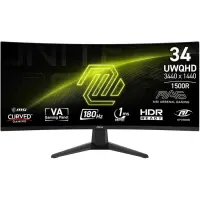 msi mag 346cq 34inch uwqhd 1ms gtg 180hz va curve gaming monitor