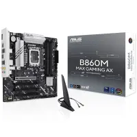 asus b860m max gaming ax ddr5 lga1851 motherboard