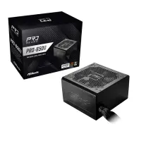 asrock pro 650b atx3 1 650w bronze computer power supply