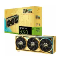 asus rog astral geforce rtx 5090 dhahab oc edition 32gb gddr7 graphic card